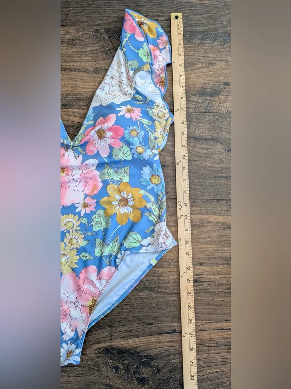Summersalt The Ruffle Backflip Amelie Floral Print Size 14